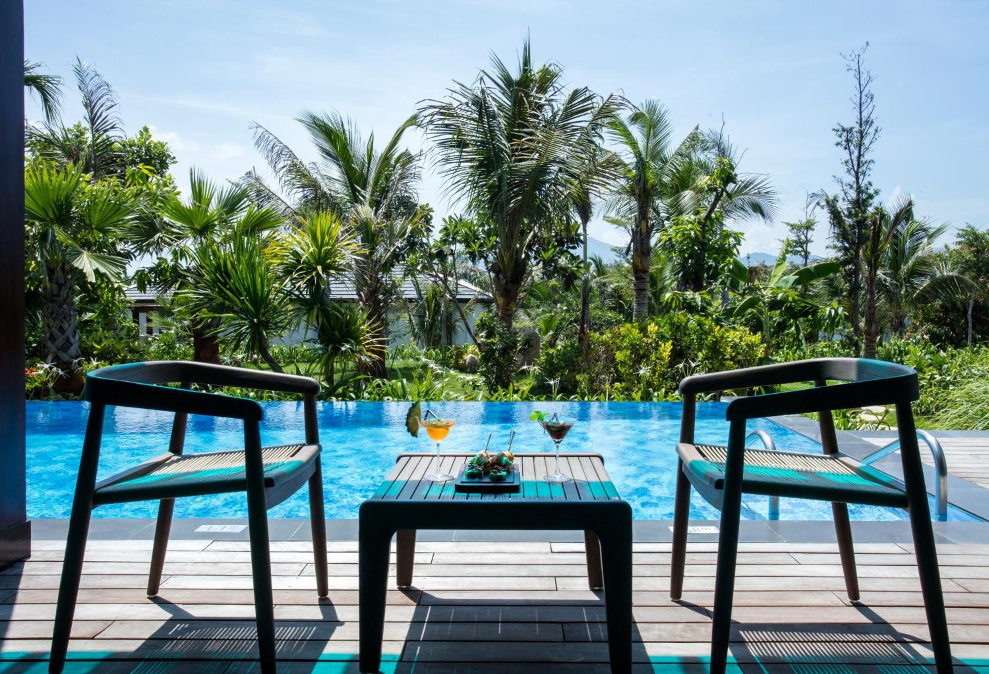 Duyen Ha Resort Cam Ranh Exterior foto